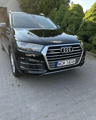 Audi Q7 cena 175000 przebieg: 74000, rok produkcji 2017 z Barwice małe 466